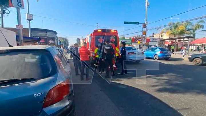 Una Niña y su Abuelita Fueron Atropelladas frente al Edificio de Finanzas en Puebla