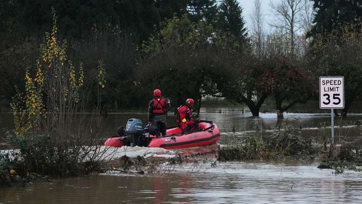 Washington state under emergency as torrential rain triggers floods, mudslides and evacuations