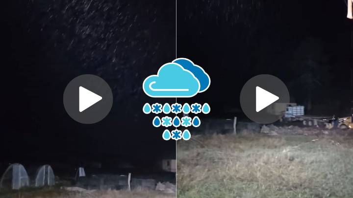 Cae aguanieve en zonas serranas de Durango; no hubo condiciones para nevadas