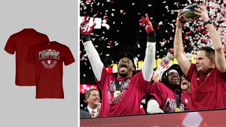 Shop Indiana Hoosiers Big Ten Championship gear at Fanatics