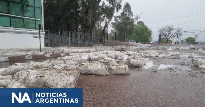 Preocupación: dos provincias siguen en alerta por tormentas fuertes con granizo