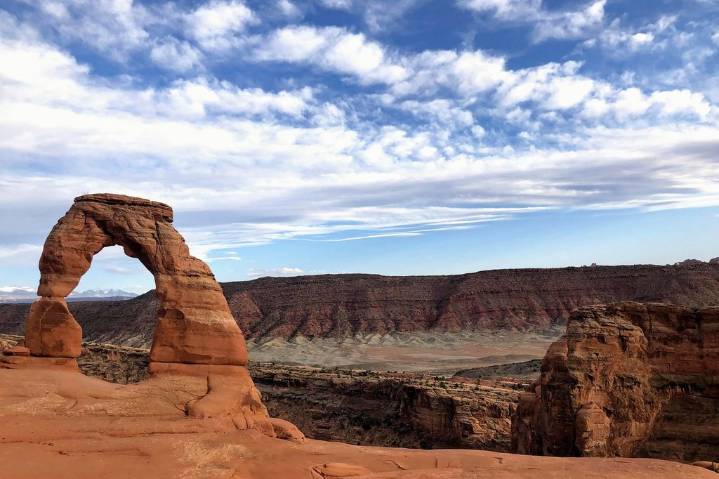 Hiker mired in quicksand in Utah’s Arches National Park is rescued unharmed