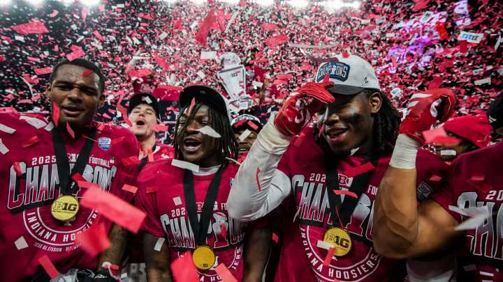 Indiana football heading to Rose Bowl as top seed in CFP bracket