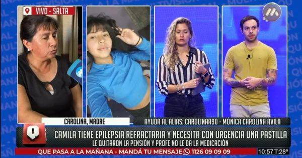 Le quitaron la pensión y quedó sin medicación: el desesperado pedido de una madre