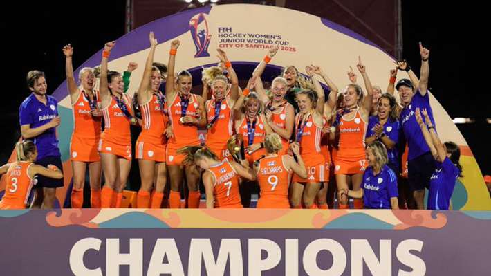 Países Bajos derrotó a Argentina y es campeón del Mundial Junior de Hockey que se realizó en Chile El marcador quedó 2