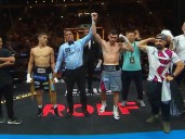 Neri Muñoz no pudo repetir ante Khariton Agrba y se vuelve de Dubai con una derrota innecesaria que lo deja con las manos vacías y repleto de dudas