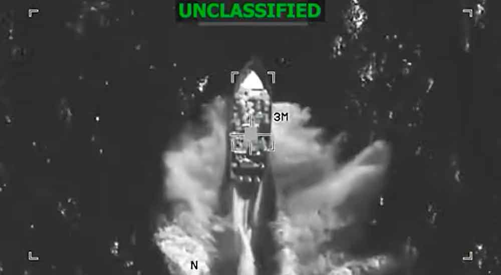 EEUU mata a cuatro personas en un ataque contra una presunta narcolancha en aguas del Pacífico