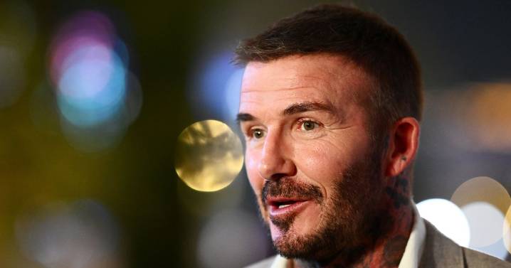 David Beckham shows true Liverpool colours after missing Manchester United match