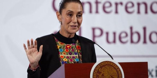 Destaca Sheinbaum apoyo de AMLO