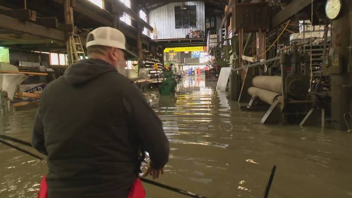 Rising Snohomish River submerges 127-year-old welding shop: 'We’re going to get through this'