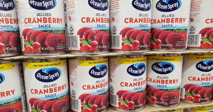 Ocean Spray looking into viral videos showing cranberry sauce cans full of water