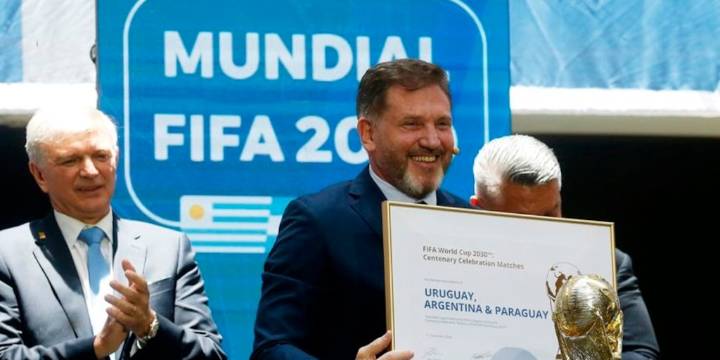 Alejandro Domínguez volvió a pedir ampliar la cantidad de participantes del Mundial 2030: “Hagamos que esta celebración sea diferente”