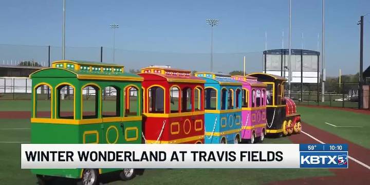 Christmas comes early to Travis Fields in Bryan Midtown Park