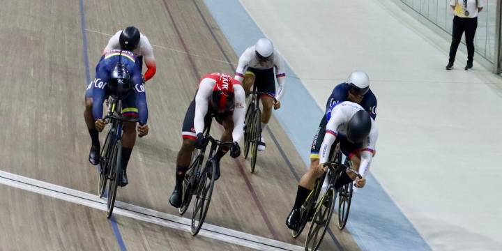 Colombia suma más logros en los Juegos Bolivarianos: quedó campeón en ciclismo de pista