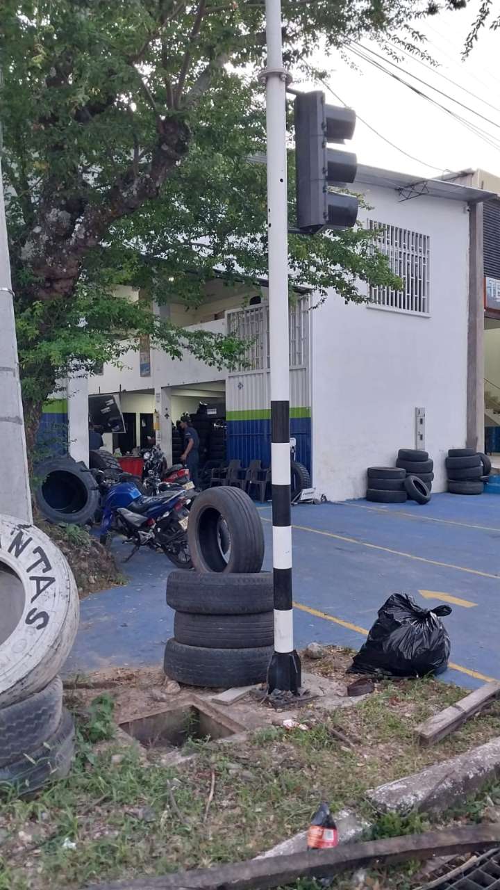 Hurto del cableado de intersección semafórica de Yopal