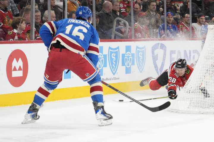Blackhawks bounce back with 3-0 shutout of Rangers - The Rink Live | Coverage of youth, junior, high school and college hockey