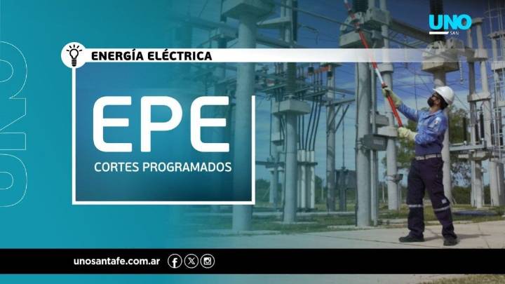 Cortes programados por EPE para este miércoles