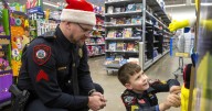 Shop with a Cop program 'a big help' for Nitro families in need at Christmas