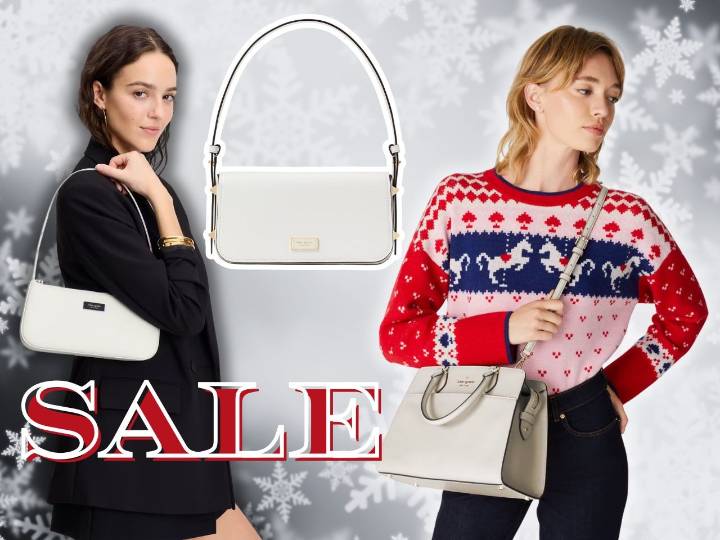 7 Cloud Dancer-coded white handbags you can snag at Kate Spade for an extra 40% off