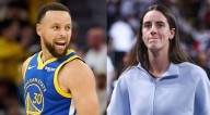 Stephen Curry Hits Unreal 100-Foot Shot In Warmups, But Caitlin Clark Isn’t Buying It [VIDEO]