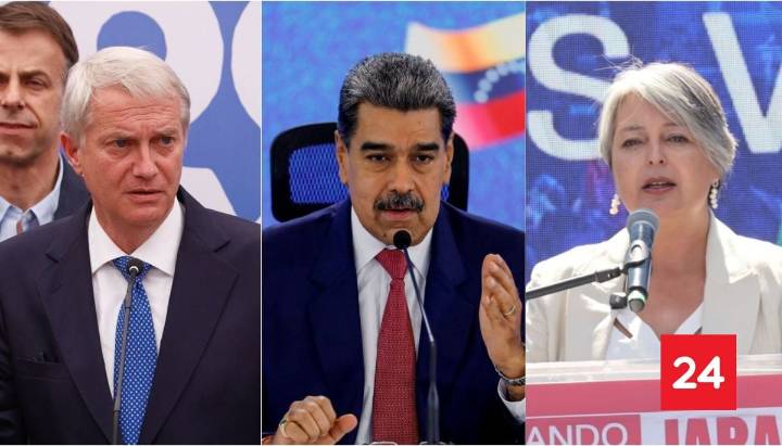 Kast y Jara por futuro de Maduro en Venezuela: "Por la razón o la fuerza" y "no amparo la invasión"