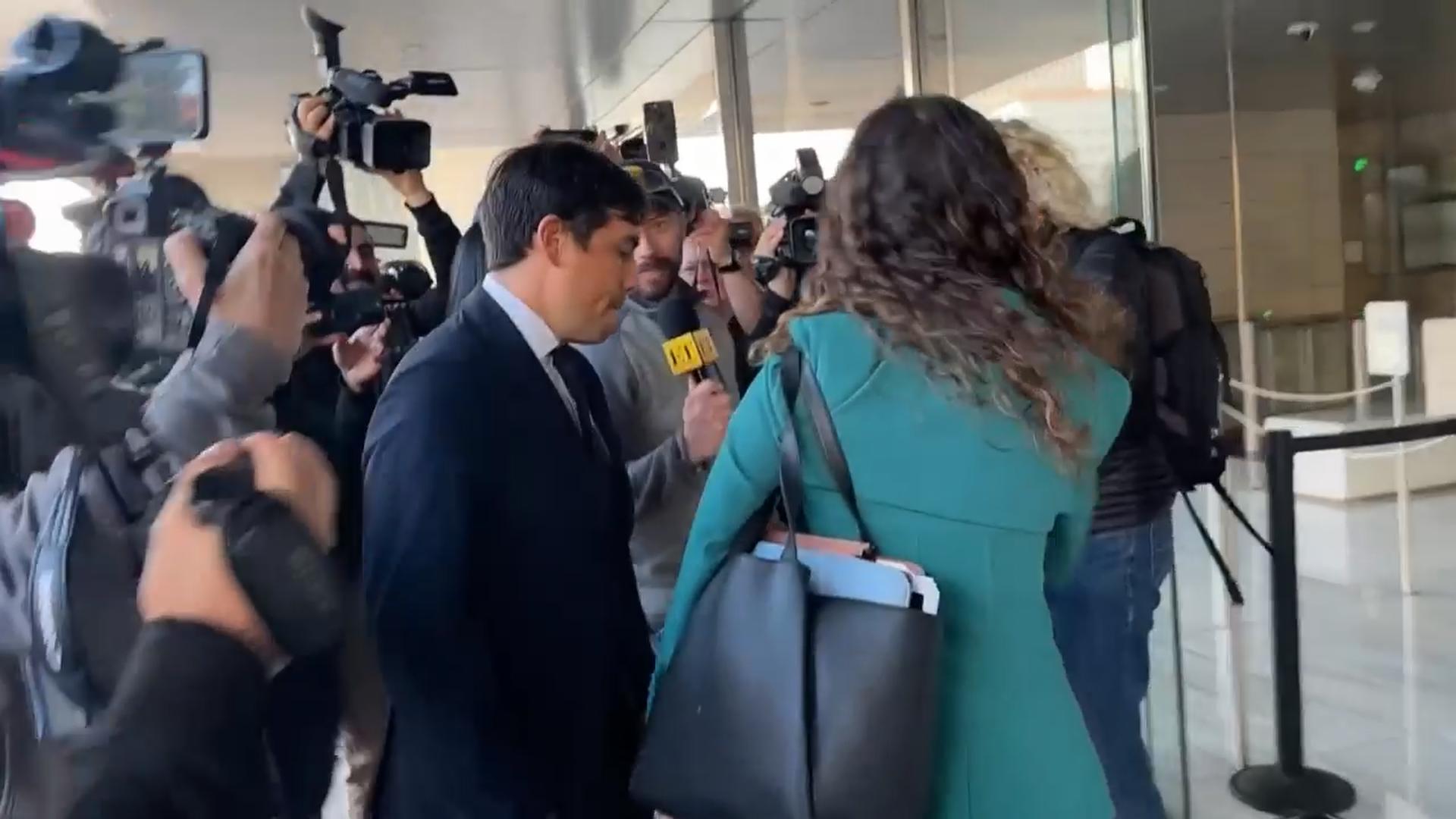 Doctor who pleaded guilty to selling ketamine to Matthew Perry arrives to court for sentencing