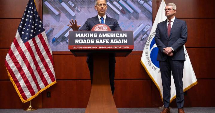 Feds threaten funding to California, seven other states over commercial driver's licenses for immigrants