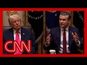 Hegseth: I didn't personally see survivors after first boat strike