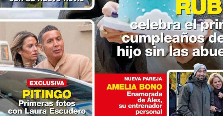 El cantante onubense Pitingo es fotografiado junto a su novia, Laura Escudero