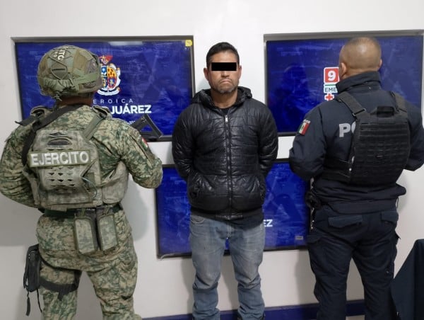 Capturan a hombre buscado por violencia familiar