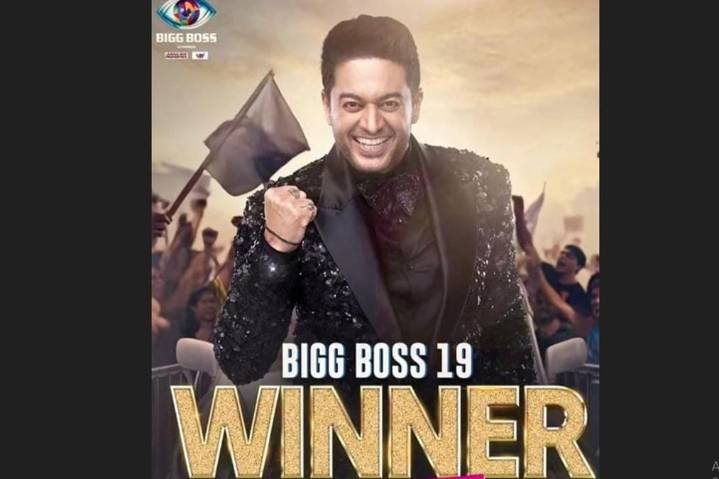 Gaurav Khanna emerges champion of Bigg Boss 19