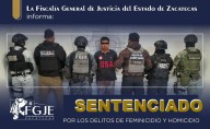 Condenan a 58 años de prisión a asesino de jovencita y sus padres en Zacatecas; homicidio ocurrió en pleno 25N