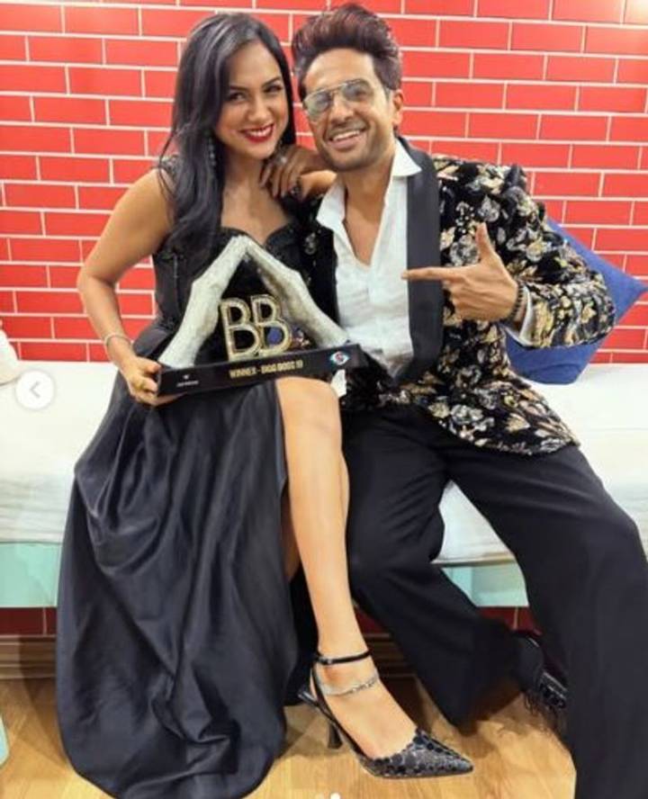 'The trophy is home': Big Boss 19 winner Gaurav Khanna shares first post with wife Akanksha Chamola