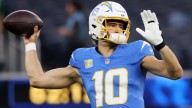 Chargers' Justin Herbert active vs. Eagles after hand surgery