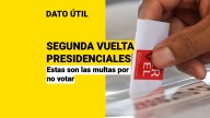 Segunda vuelta presidencial: Esta es la multa por no votar