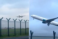 2 Planes Abort Landings at Last Possible Moment amid Extreme Winds in Heart