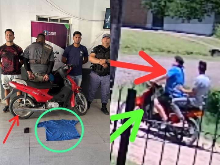 Detuvieron a un hombre por un robo: lo delató la cámara de seguridad