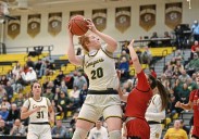 High school girls basketball notebook: All-state forward Aubree Hupp off to red