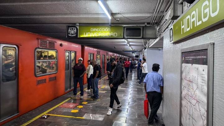 Muere mujer arrollada al caer a las vías del Metro en la estación Hidalgo