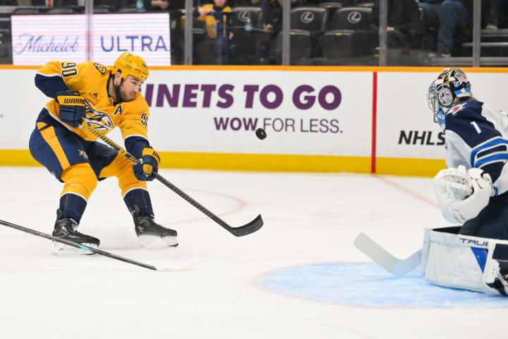 Josh Norris scores twice in his return as Sabres club Jets - The Rink Live | Coverage of youth, junior, high school and college hockey