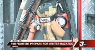 Freezing temperatures force firefighters to adjust emergency response