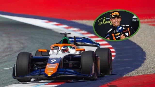 Sebastián Montoya cerró su primera temporada en Fórmula 2 en el puesto 12: un año de aprendizaje y proyección