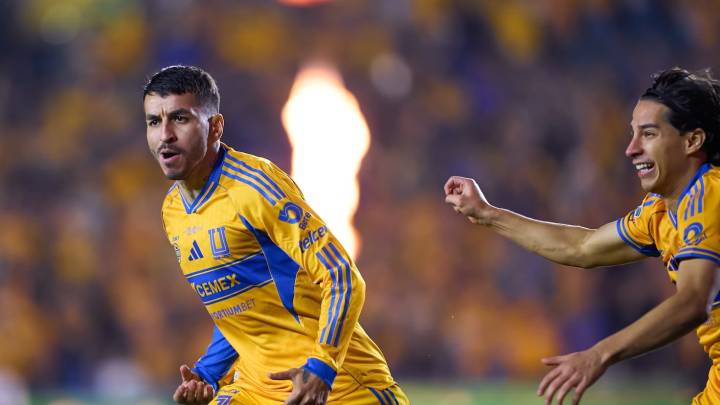 Correa y Tigres sacan ventaja al Toluca por la gran final