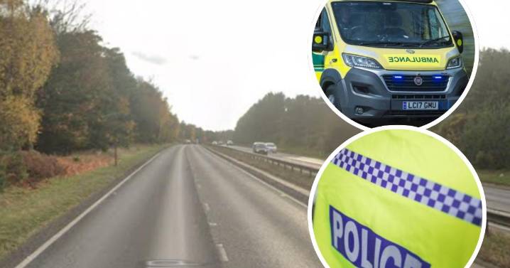 One lane of A11 closed following crash near Thetford
