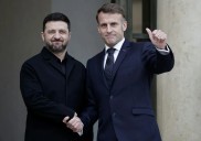 Zelenski se reúne con Macron en París