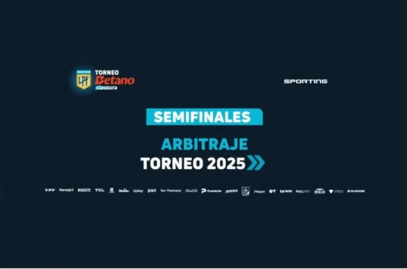 Listos los jueces: la AFA confirma los árbitros y el VAR para las semis del Clausura