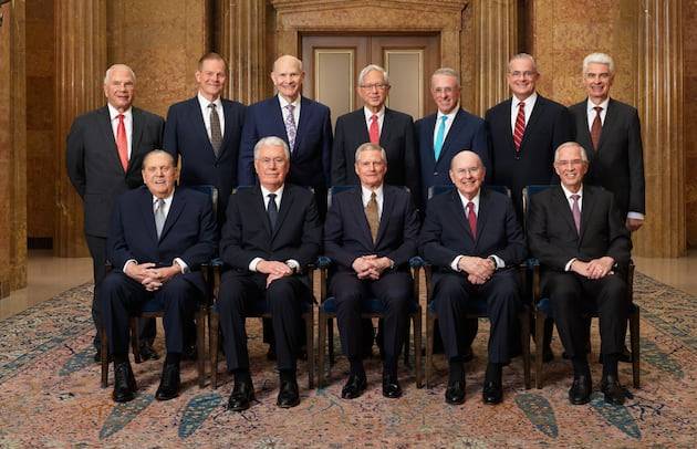 See the new official photo of the Quorum of the Twelve Apostles