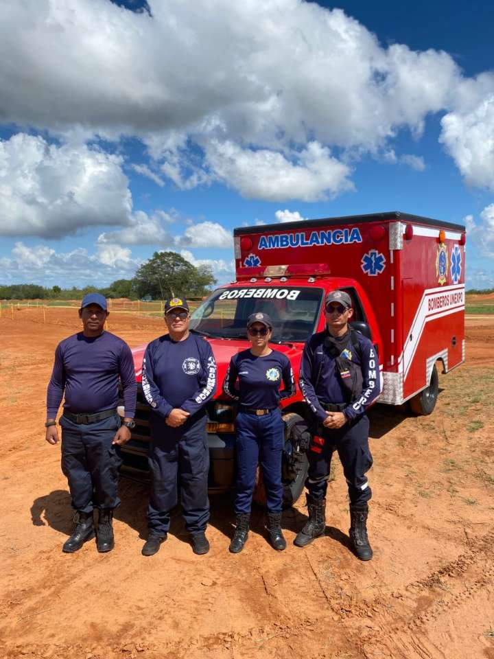 Ambulancia de Unexpo “Rita 1” en fase final de recuperación