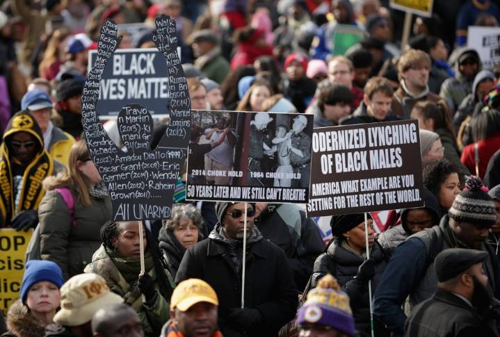 Today in History: December 13, Thousands protest police killings of Black men