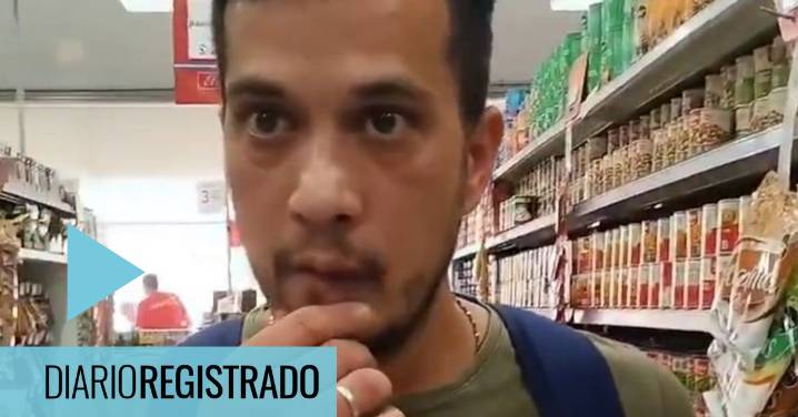 “Mal padre”: un hijo escrachó a su papá comprando en el súper para hacer un asado mientras no pagar la manutención